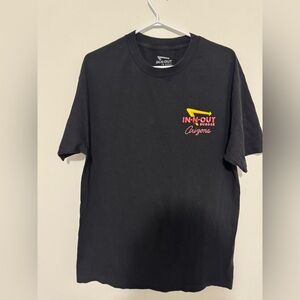 Men’s In and Out Graphic Black T-Shirt